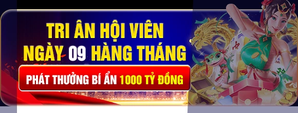 Tri ân hội viên ngày 09